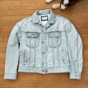 Acne Jeans Blå Konst Light Blue Denim Jacket 36/S